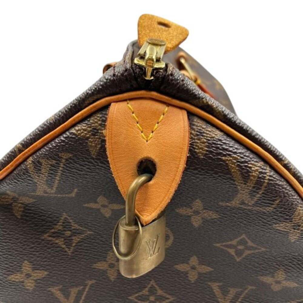 LOUIS VUITTON Brown Speedy 30 Boston Bag - Picture 5 of 11